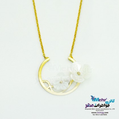 Gold Necklace - Clams-MM0452